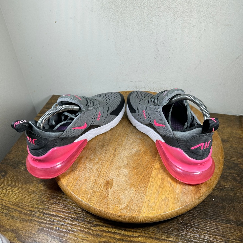 Nike Air Max 270 Running Shoes Gray Pink Womens Size 7.5 Sneakers 943345-031 - Picture 3 of 9